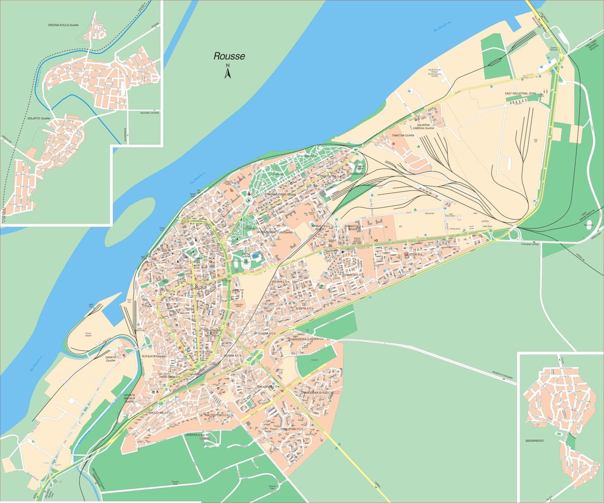 ルッスブルガリア地図